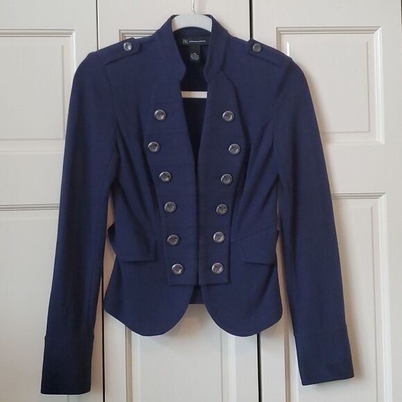 Military Style Blazer, Size XS, by I-N-C. Great Cond! - Picture 1 of 8